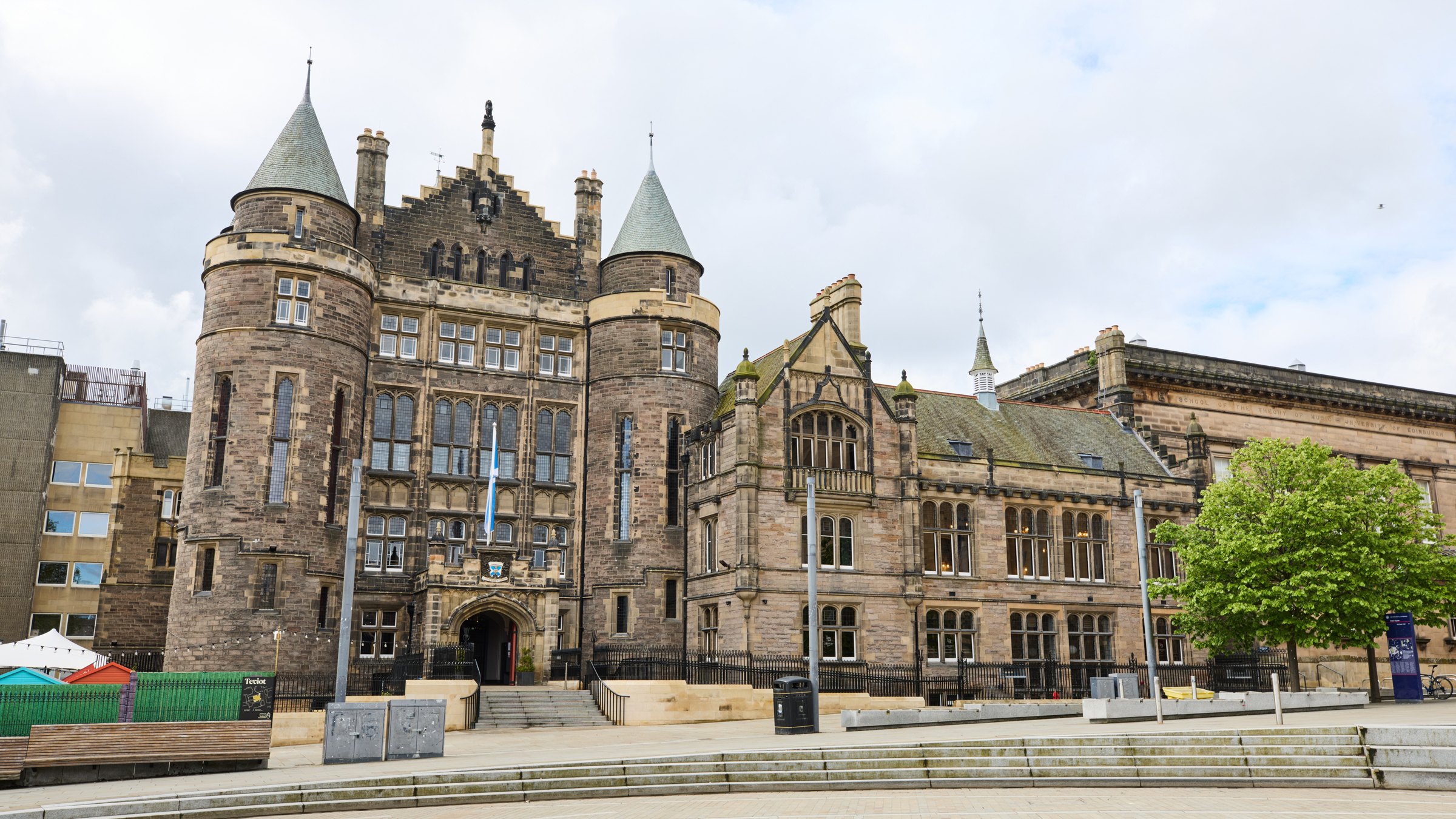 Teviot Row House seen from Bristo Square